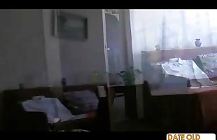 Old granny fucked in hotel room