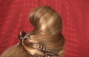 Tetona rubia De pelo largo Leona escenas De vivir En línea muestra