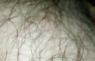 exploring wife\'s hairy pussy