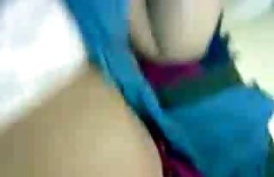 Indian Aunty getting Boobs press and Masturbation with BF