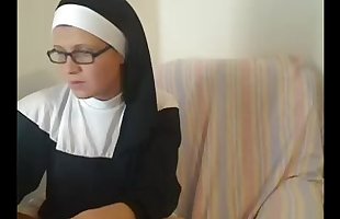 Naughty katholic nun on adult webcam chat